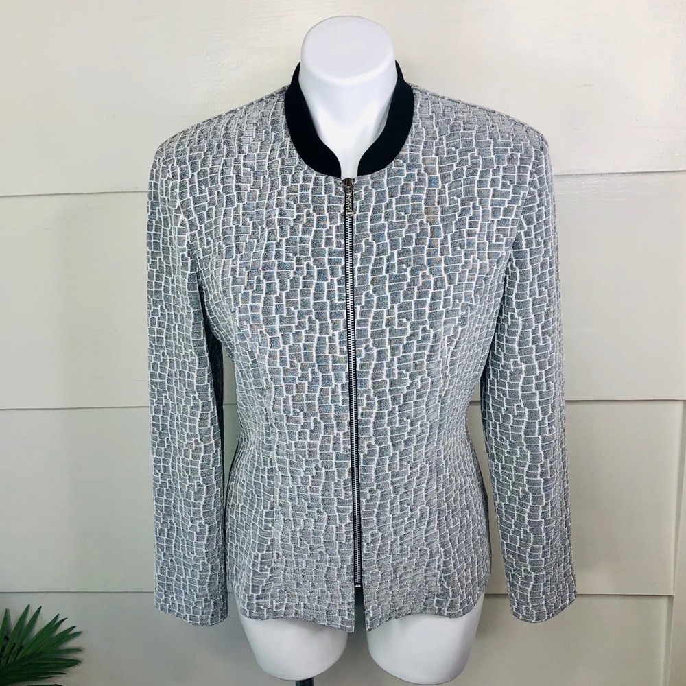 VINTAGE Joseph Ribkoff Women’s Gray Jacket (12)